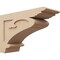 Ekena Millwork 9"W x 27"D x 18"H Classic Mayflower Rough Cedar Woodgrain TimberThane Corbel, Primed Tan CORUR09X27X18MAYRCPR - alternate 1